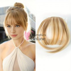 Breton din par artificial cu clips AP105 Blond Deschis Mixt cu suvite lateral